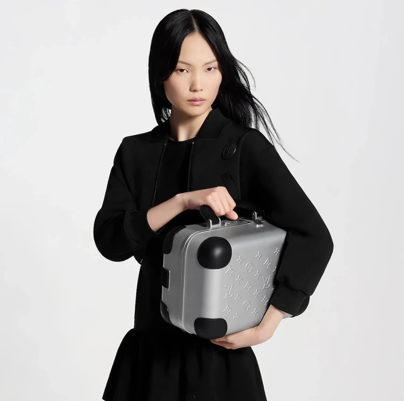 【お洒落な逸品♪】ルイヴィトン ヴァニティケース アルミニウム