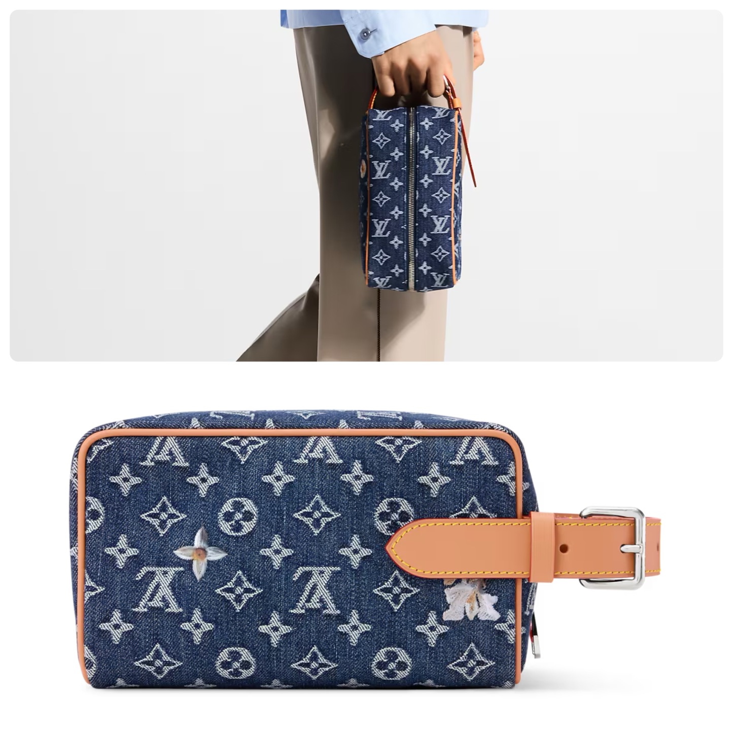 Louis Vuitton ハンドバッグ モノグラムデニム