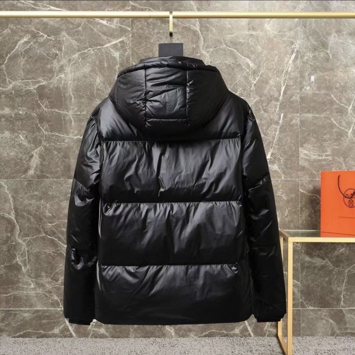 ★大人気★PRADA★マルチポケットワークウェアフード付きダウンジャケット