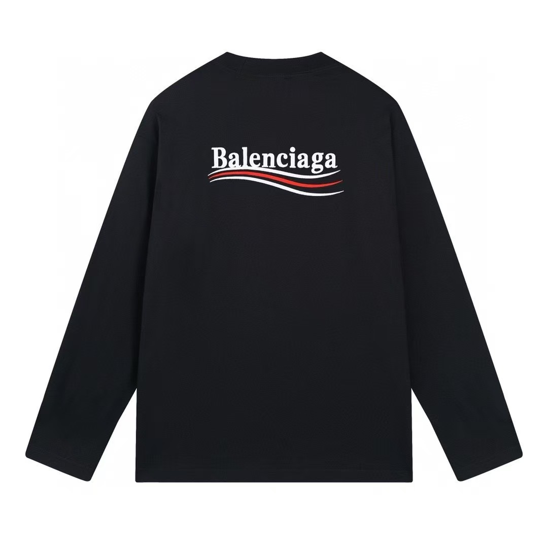 【BALENCIAGA旗艦店】バレンシアガ 刺繡長袖 ご好評に付き再入荷！