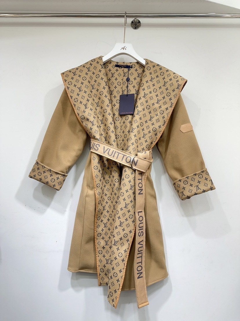 【LOUIS VUITTON旗艦店】ルイヴィトン ロングコート ご好評に付き再入荷！