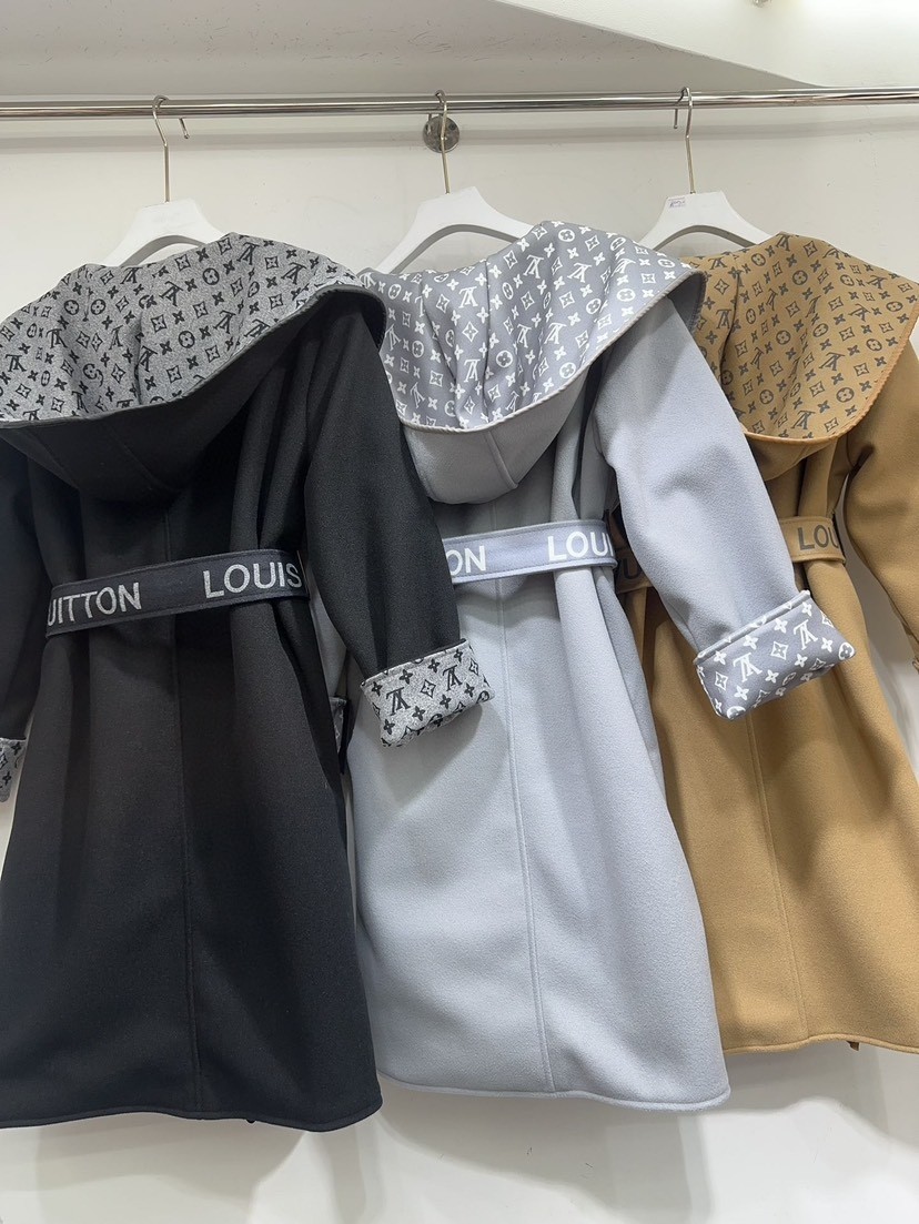 【LOUIS VUITTON旗艦店】ルイヴィトン ロングコート ご好評に付き再入荷！