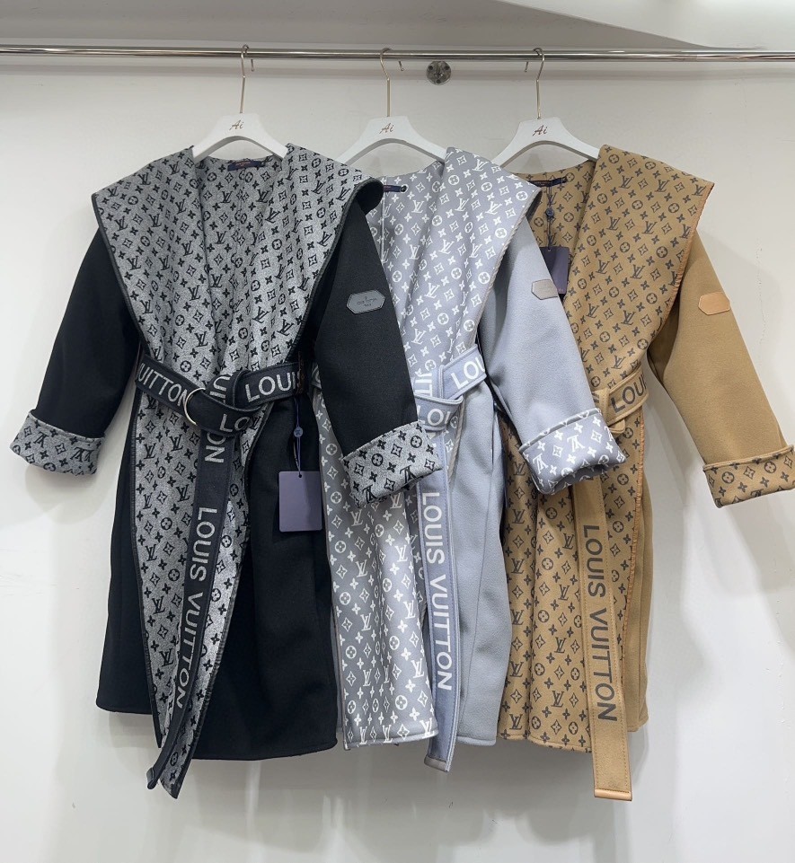 【LOUIS VUITTON旗艦店】ルイヴィトン ロングコート ご好評に付き再入荷！