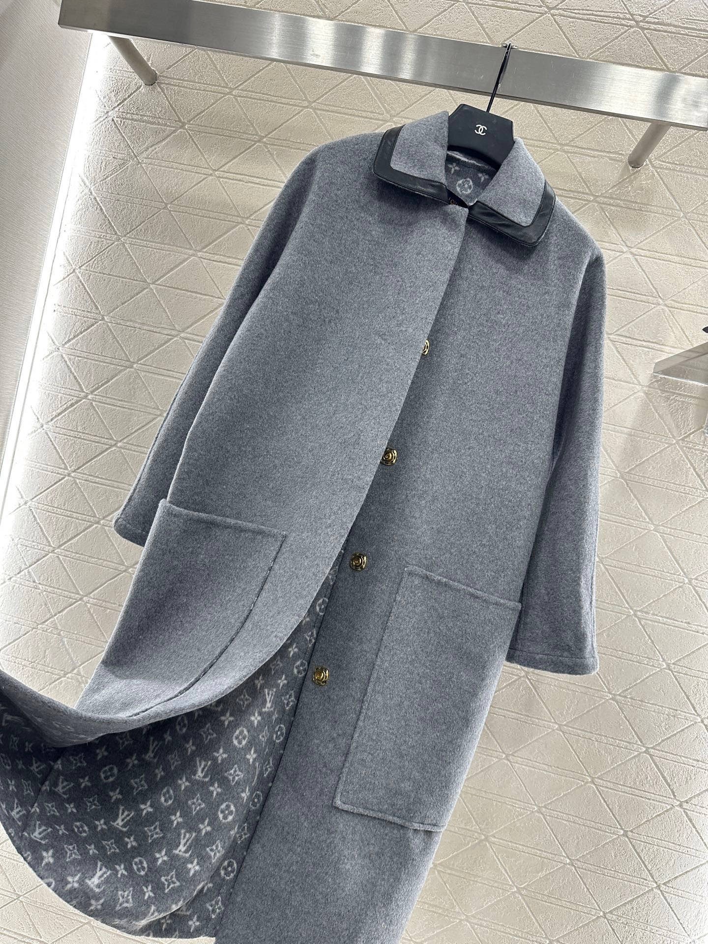 【LOUIS VUITTON旗艦店】ルイヴィトン オーバーコート ご好評に付き再入荷！