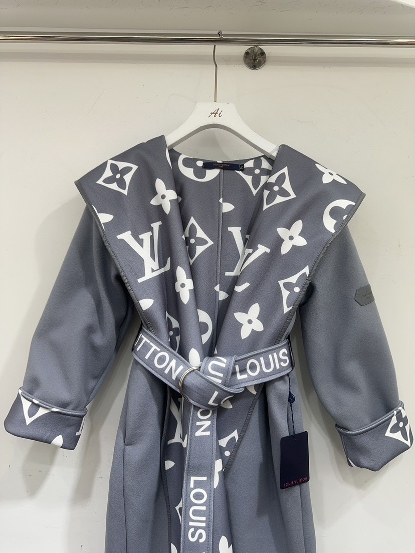 【LOUIS VUITTON旗艦店】ルイヴィトン オーバーコート ご好評に付き再入荷！