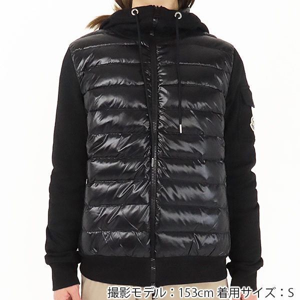 MONCLER モンクレール ダウン スウェットパーカー 異素材 防寒