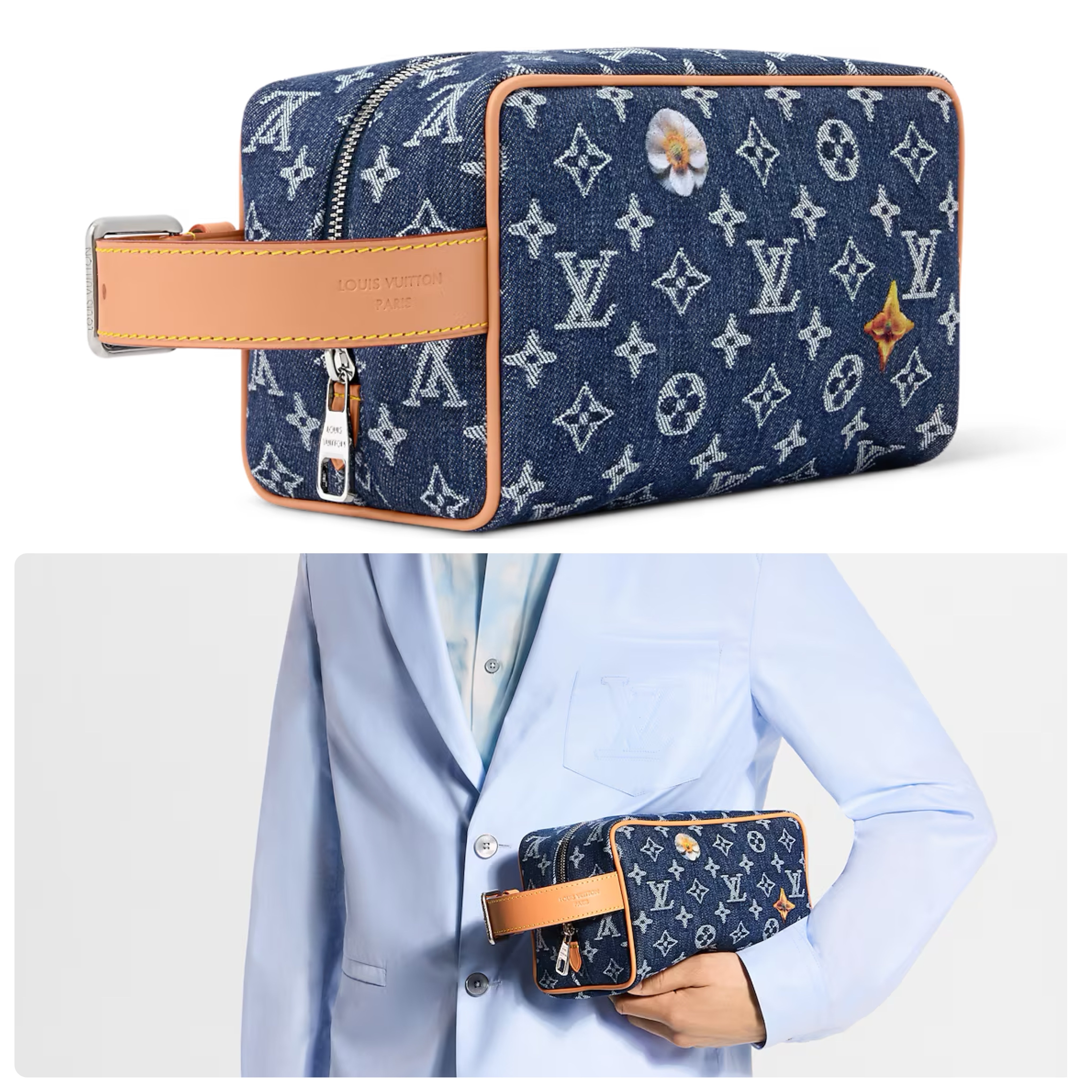 Louis Vuitton ハンドバッグ モノグラムデニム