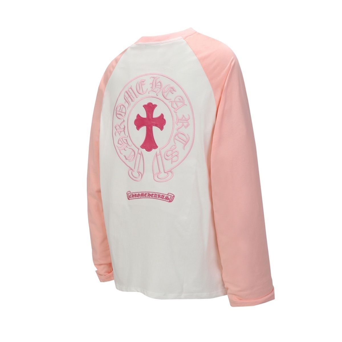 【CHROME HEARTS】刺繍長袖 T シャツ