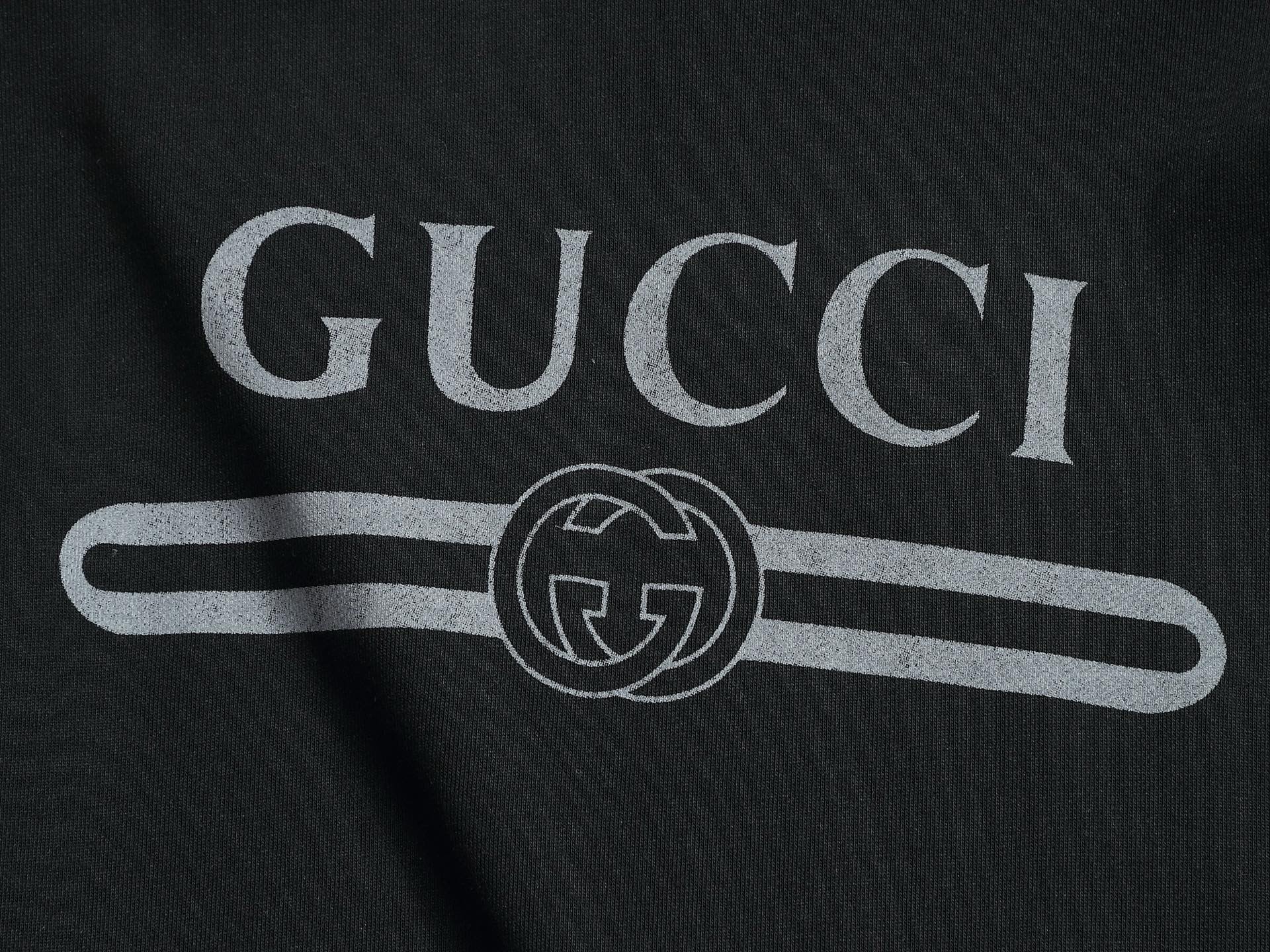 【GUCCI】プリント長袖 T シャツ
