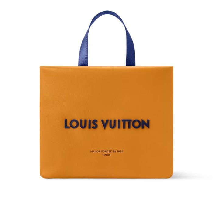 【鮮やかカラーが目を惹く♪】LV × ミニショッパーバッグ M15238