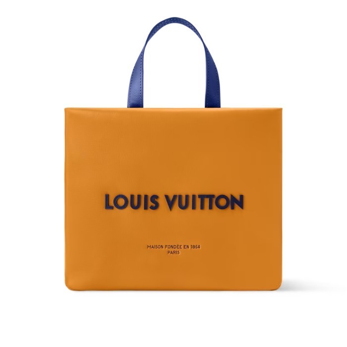 【鮮やかカラーが目を惹く♪】LV × ミニショッパーバッグ M15238