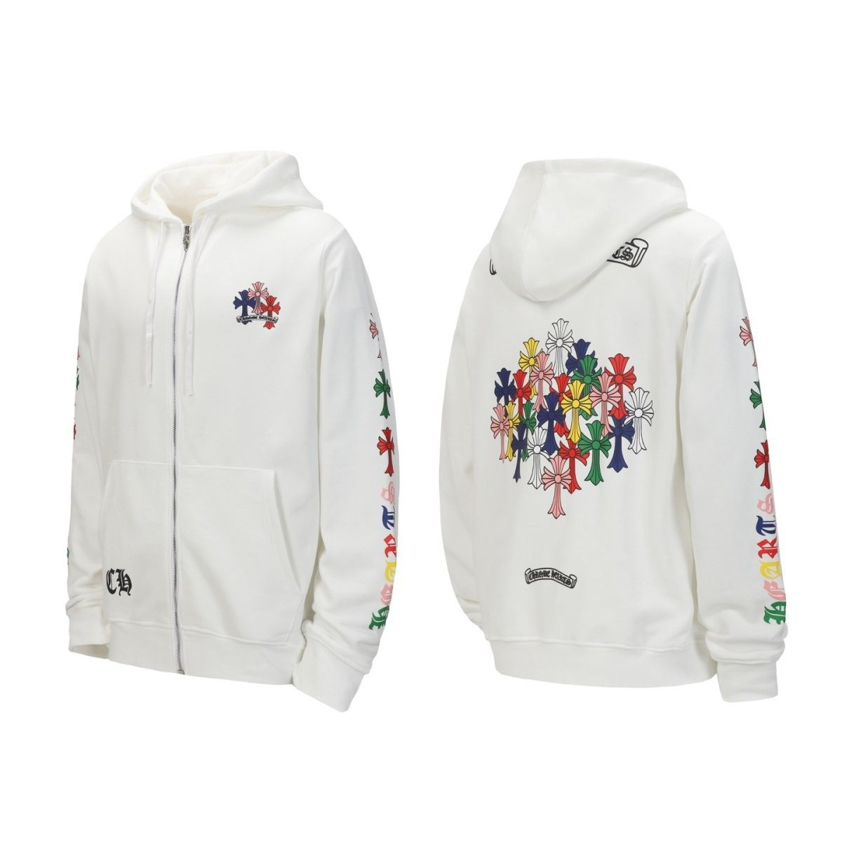 【CHROME HEARTS】ジップアップパーカー