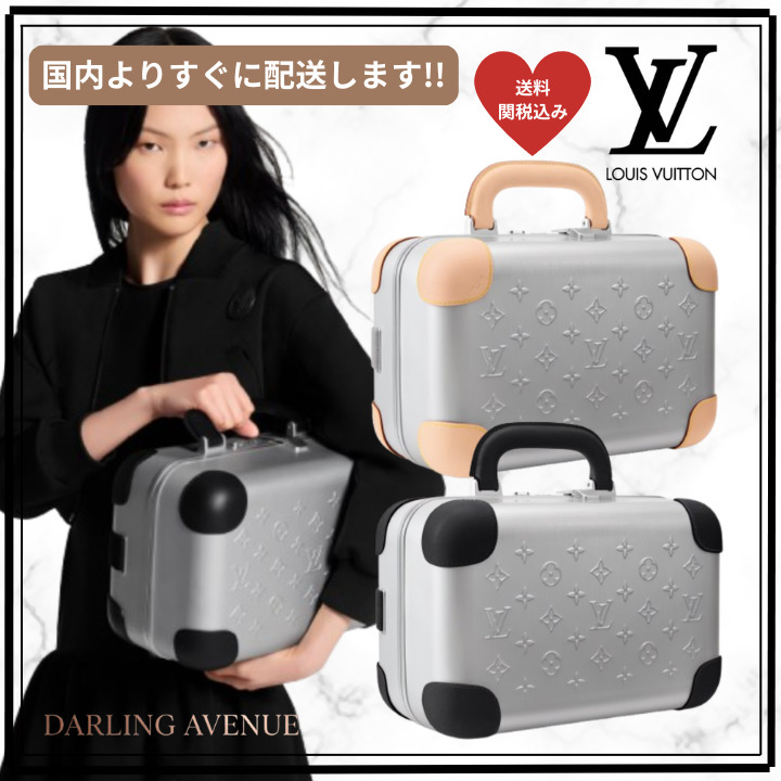 【お洒落な逸品♪】ルイヴィトン ヴァニティケース アルミニウム