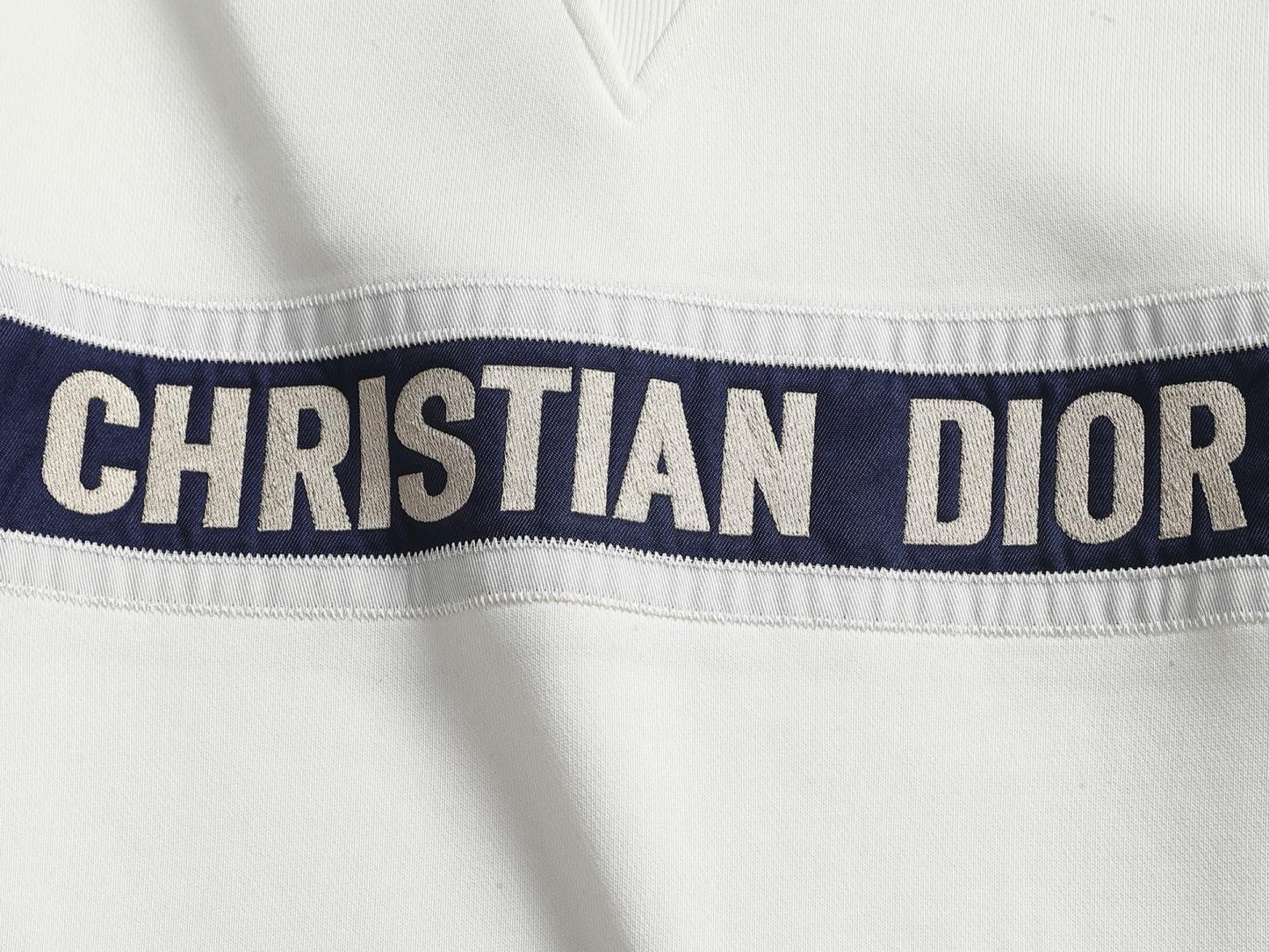 【DIOR】刺繍長袖 T シャツ