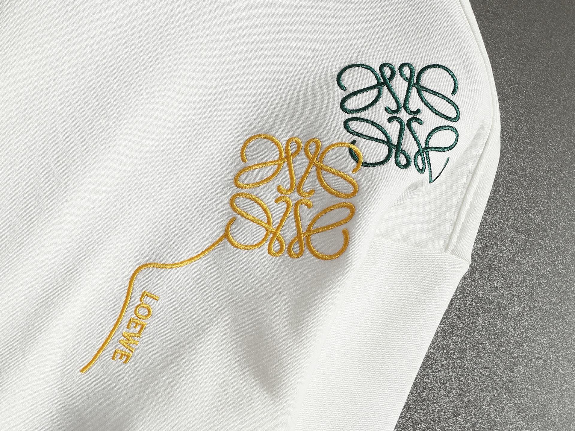 【LOEWE】刺繍長袖 T シャツ