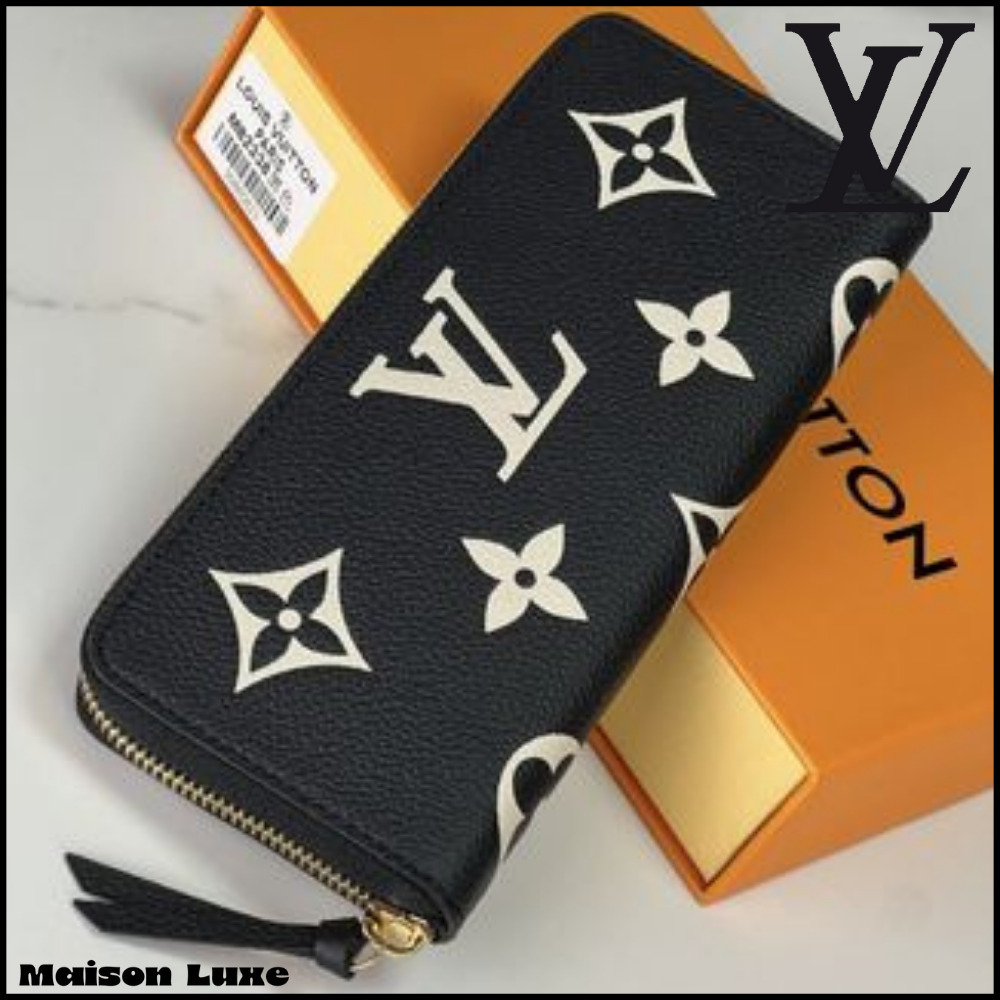 定番人気【Louis Vuitton】 長財布ポルトフォイユ クレマンス