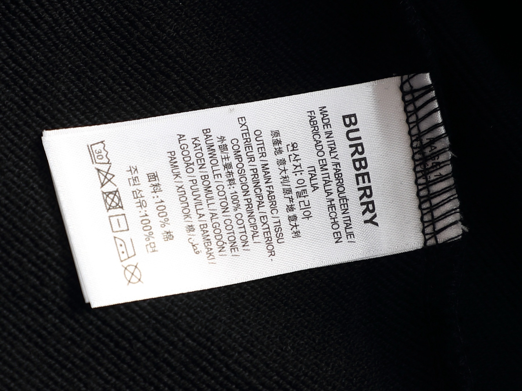 【BURBERRY】長袖 T シャツ