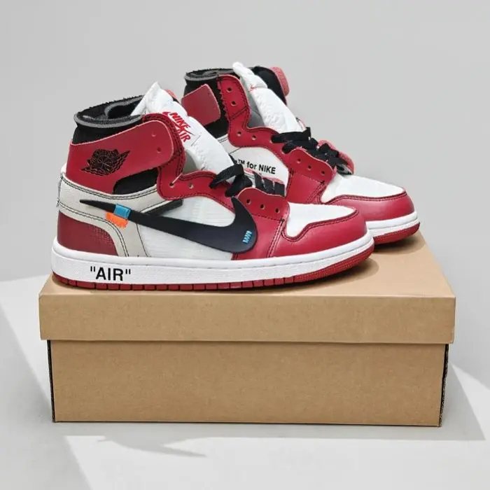 Off-White x Air Jordan 1 Retro High OG White/UNC/Chicago