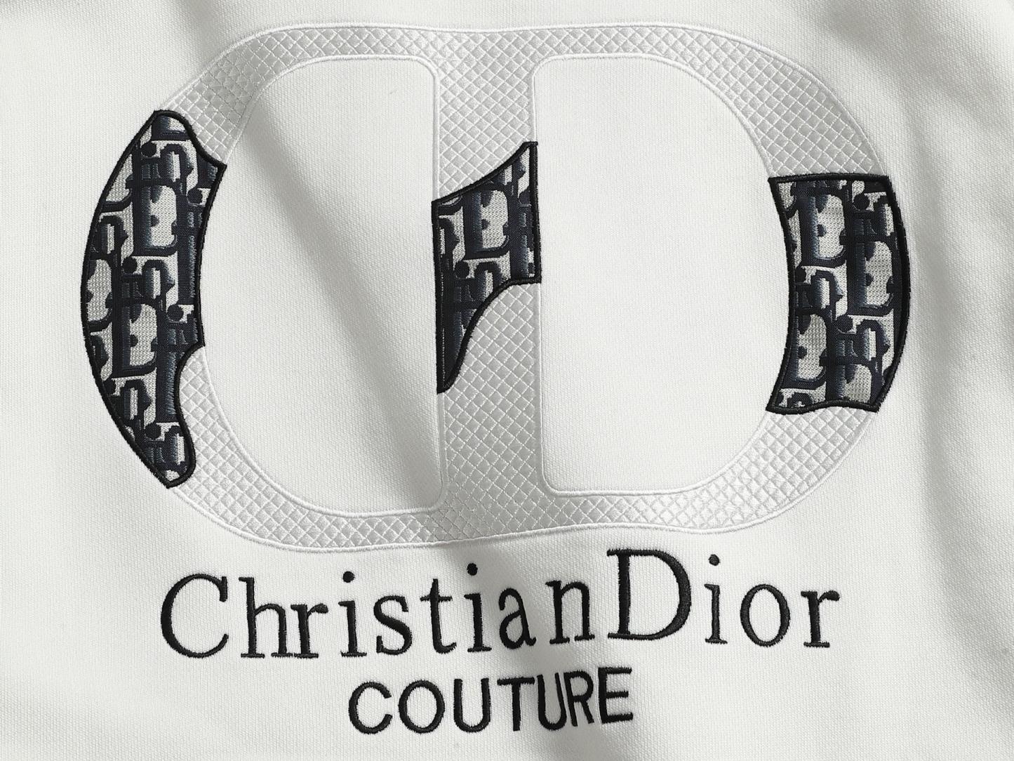 【DIOR】刺繍長袖 T シャツ