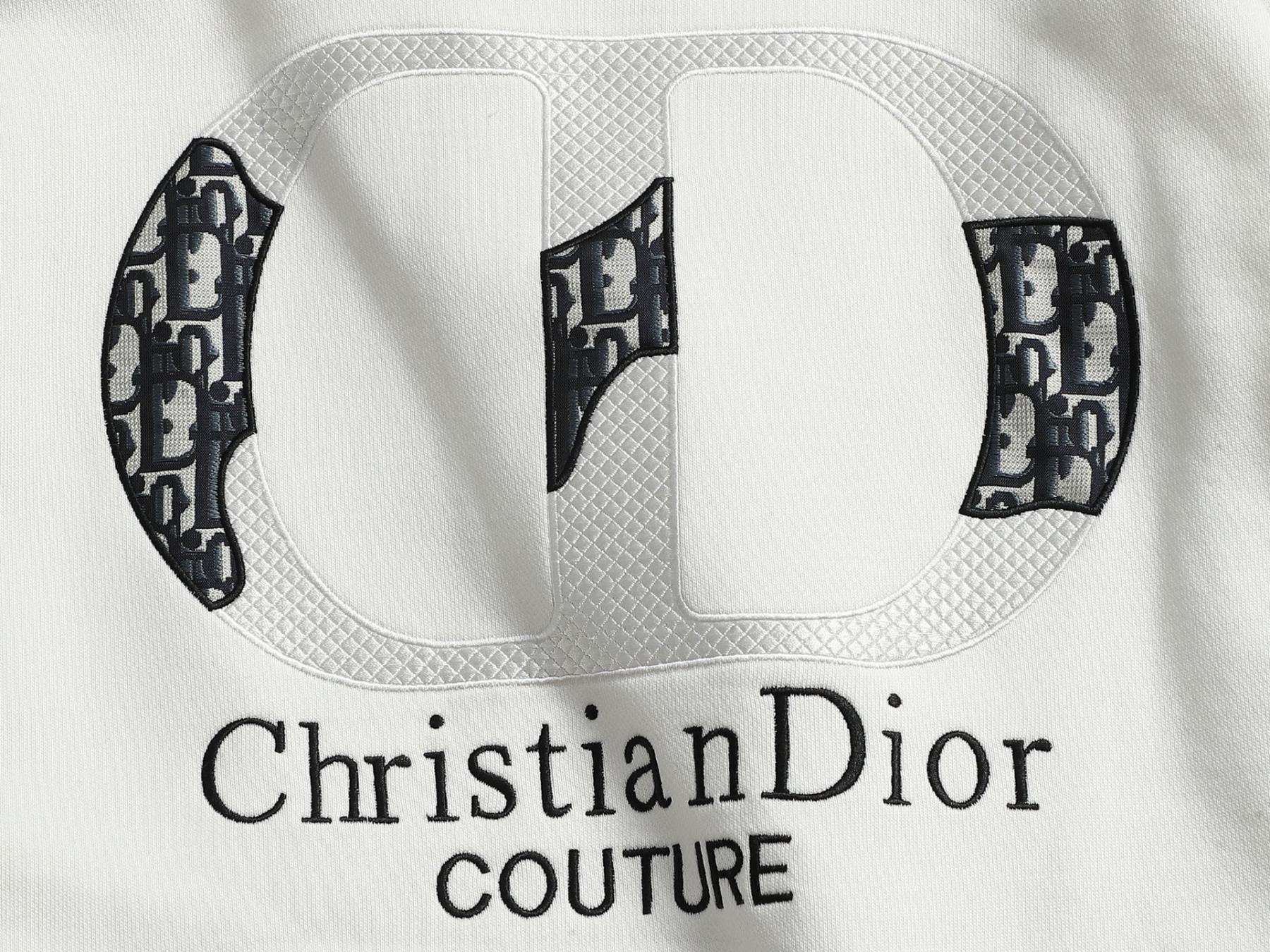 【DIOR】刺繍長袖 T シャツ