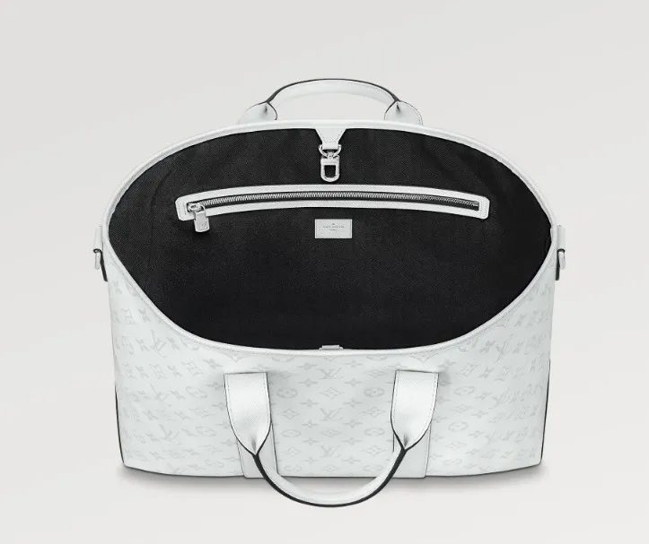 LOUIS VUITTON 機能的 ヴィトン トートバッグ ウィークエンド 白 黒 ビジネス M30919 M30937