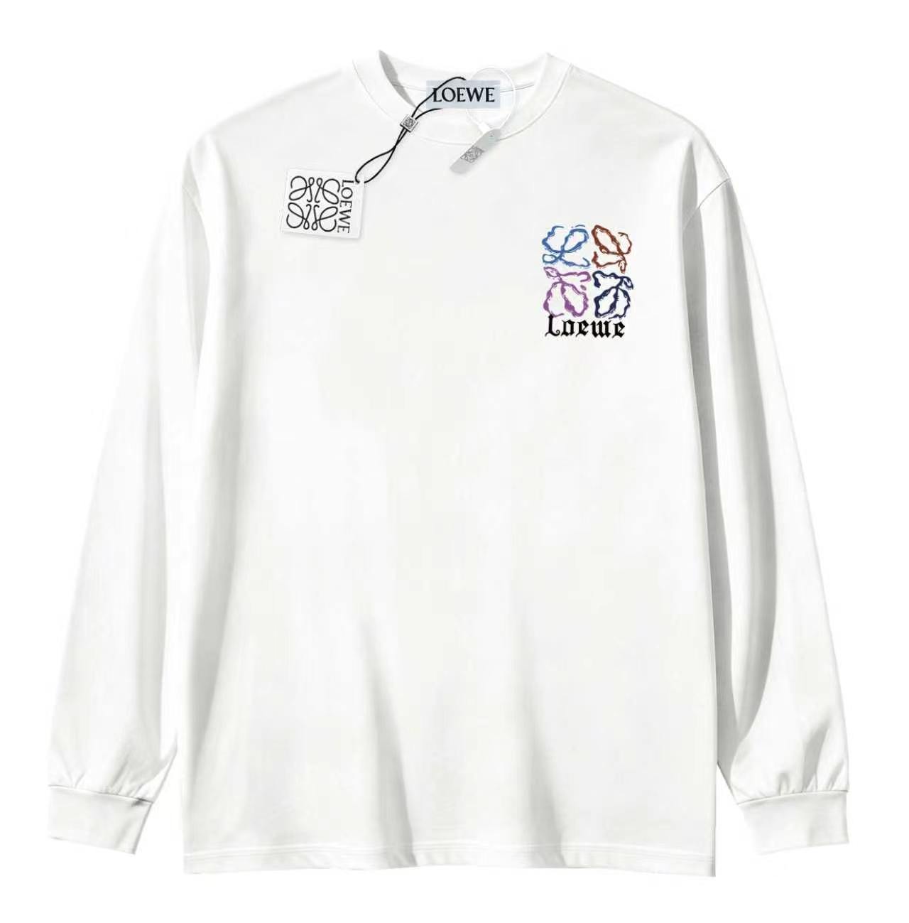 【LOEWE】プリント長袖 T シャツ