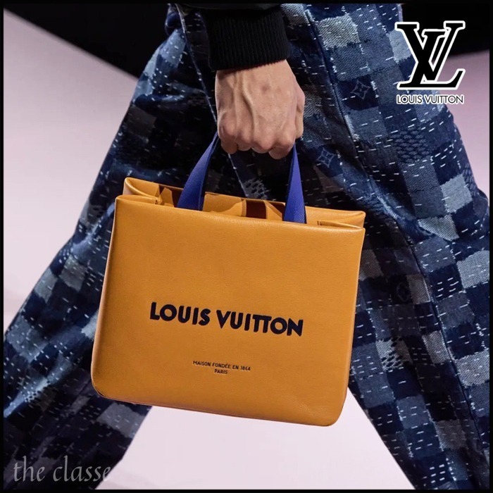 【鮮やかカラーが目を惹く♪】LV × ミニショッパーバッグ M15238