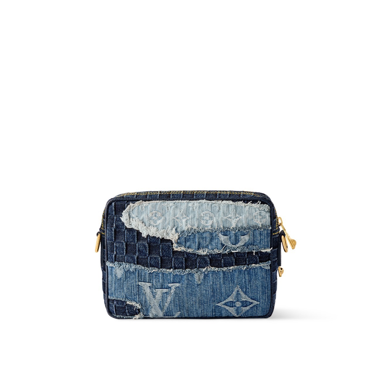 新作メンズ*LV*Nil デニムモノグラムショルダーバッグ M15296