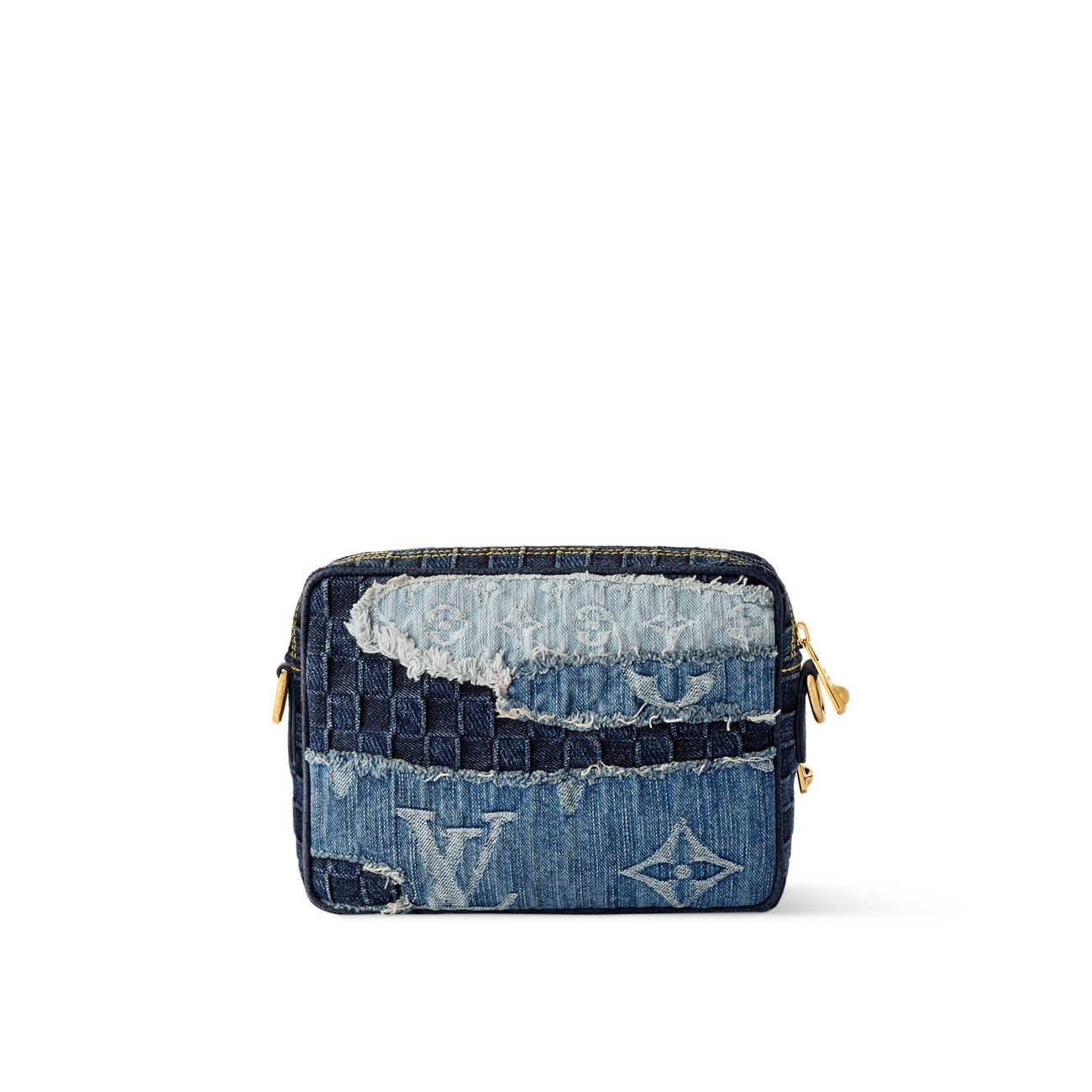 新作メンズ*LV*Nil デニムモノグラムショルダーバッグ M15296