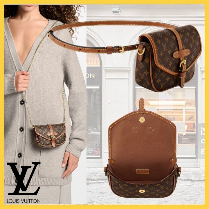 華やかなエレガント♪【Louis Vuitton】ソロ ショルダーバッグ M27096