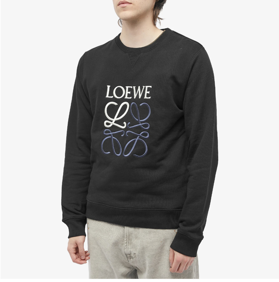新作◆LOEWE ロエベ◆Anagram ロゴ スウェットシャツ