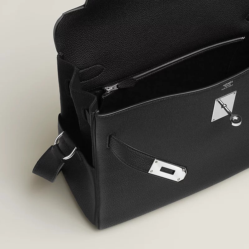《希少★2色》HERMES ケリーメッセンジャーGMバッグ