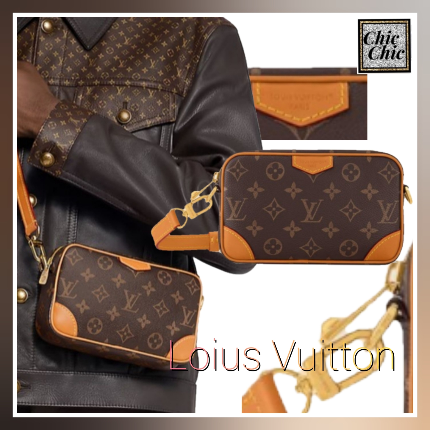 【 LOUIS VUITTON 】M14058 トロカデロ ウェアラブル ウォレット