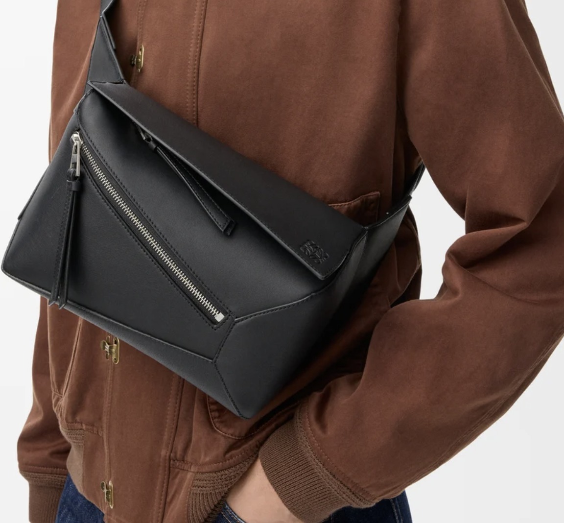 【希少】☆LOEWE パズル バムバッグ ミニ ボディバッグ ☆