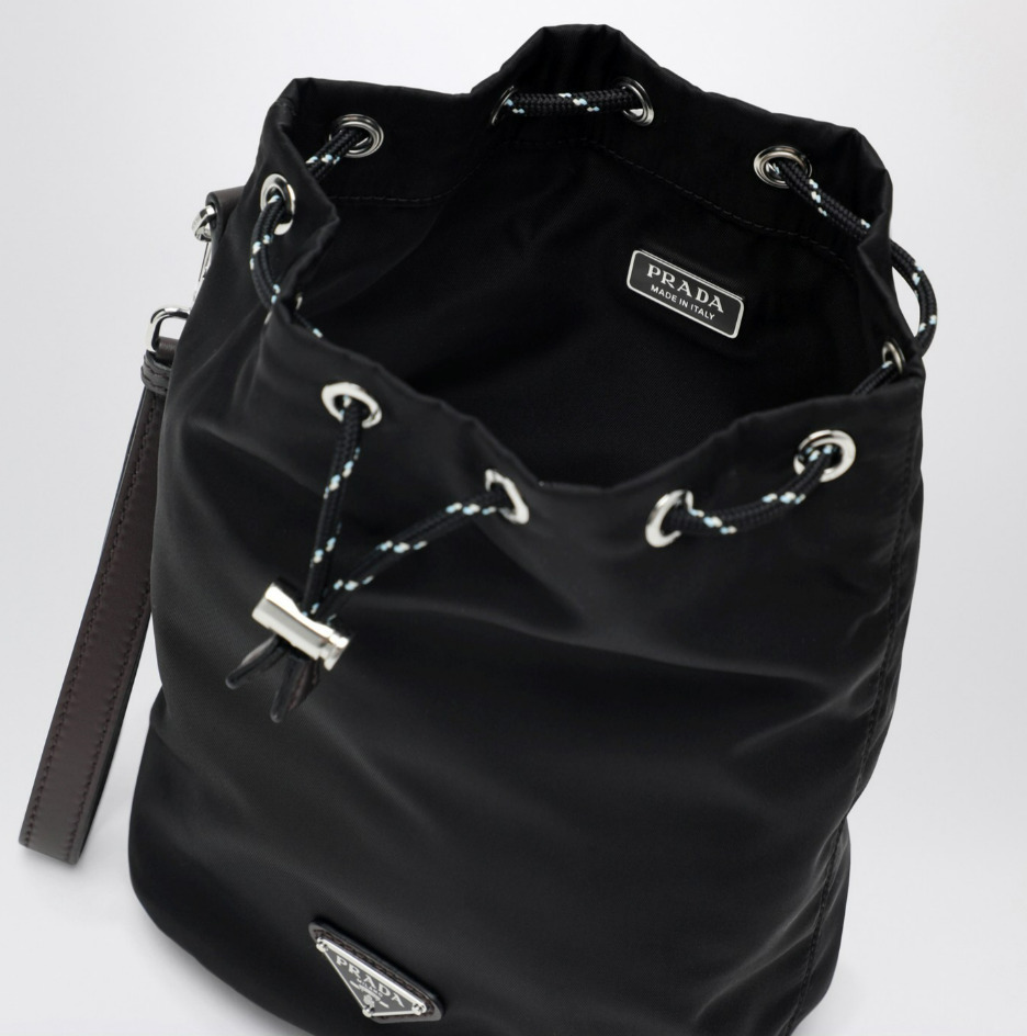 【PRADA】スピードロック ドローストリング バケットバッグ