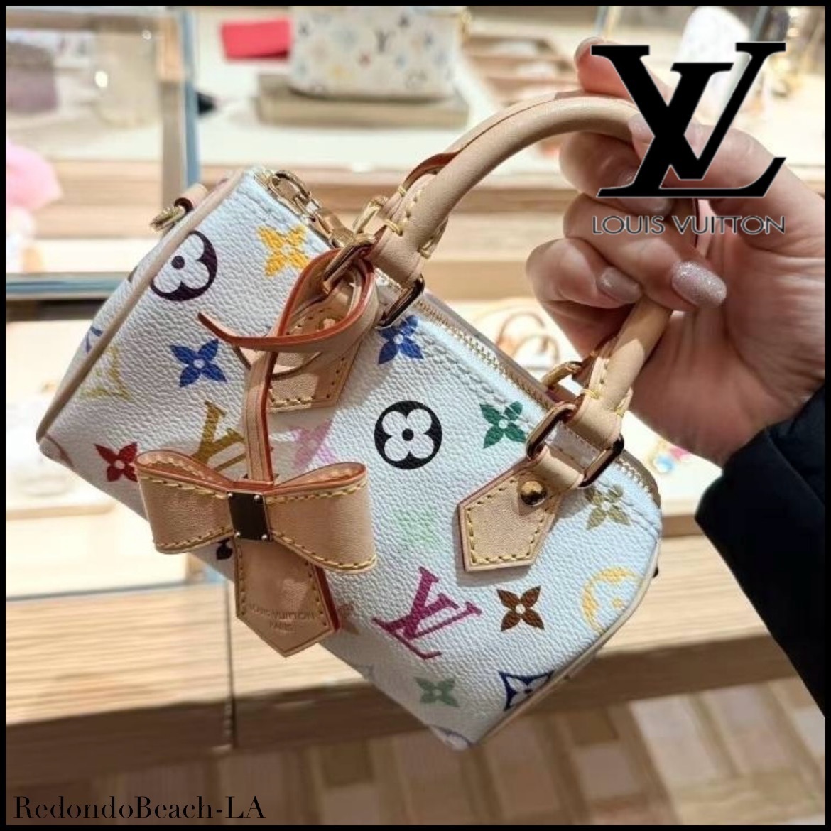 【コーデのポイントに】LOUIS VUITTON★Nano★ショルダーバッグ