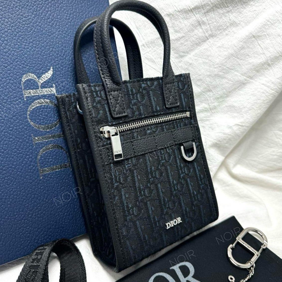 【DIOR】Safari ノースサウス ミニトートバッグ 2Way