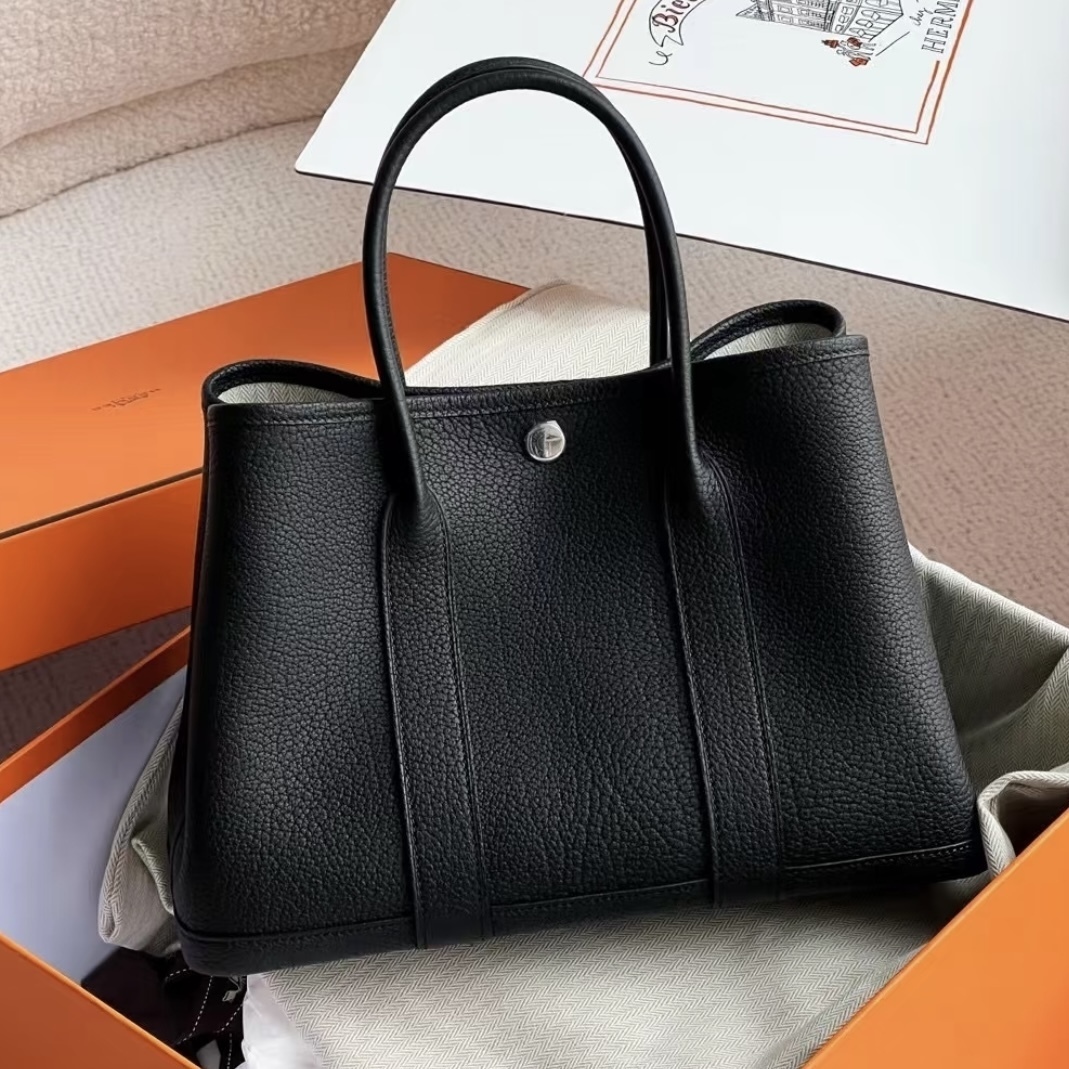 【上品カジュアル】HERMES ガーデンパーティー30 TPM トート