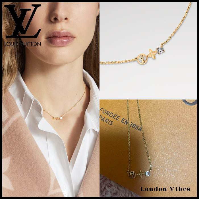 シンプルさが可愛い♪ Louis Vuitton ネックレス プティ ルイ