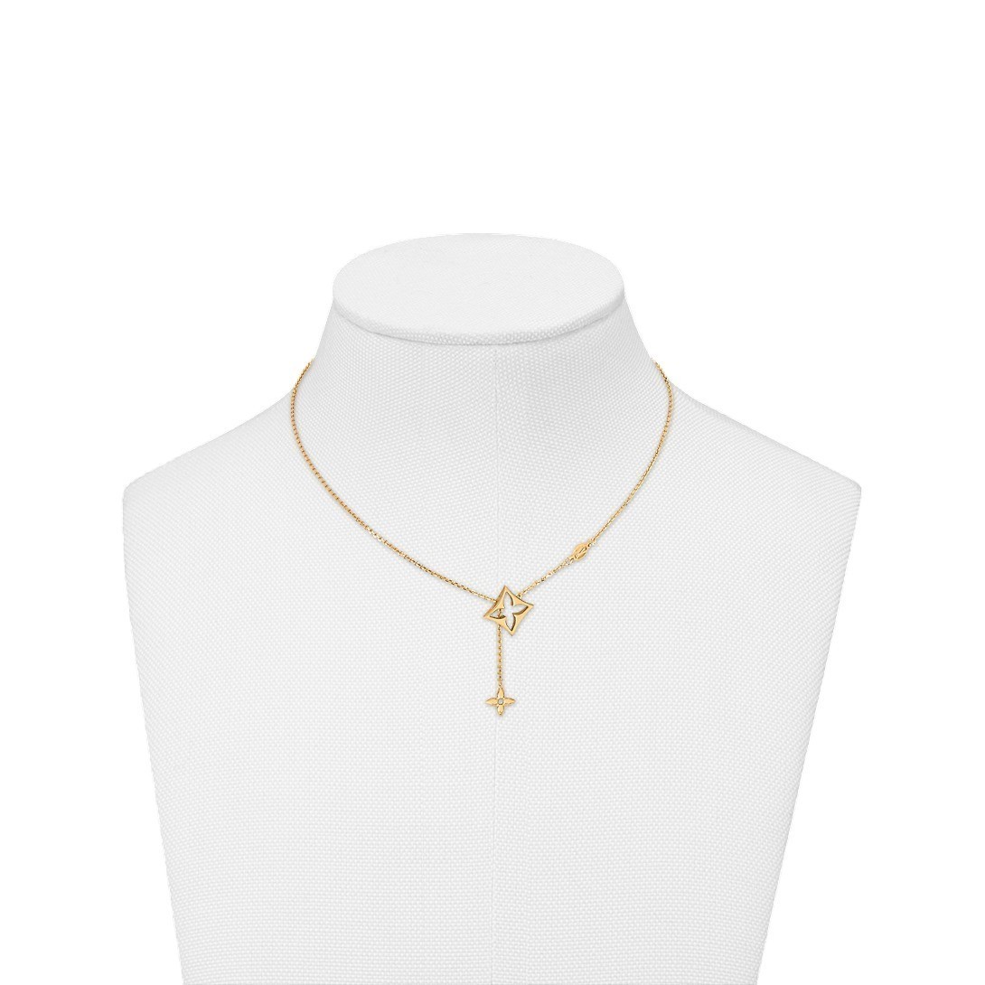 Louis Vuitton ネックレス LV フラワーグラム