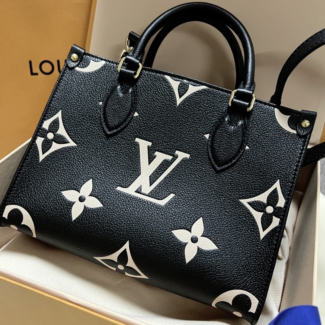 【安心国内】Louis Vuitton　オンザゴー PM　トートバッグ 25cm