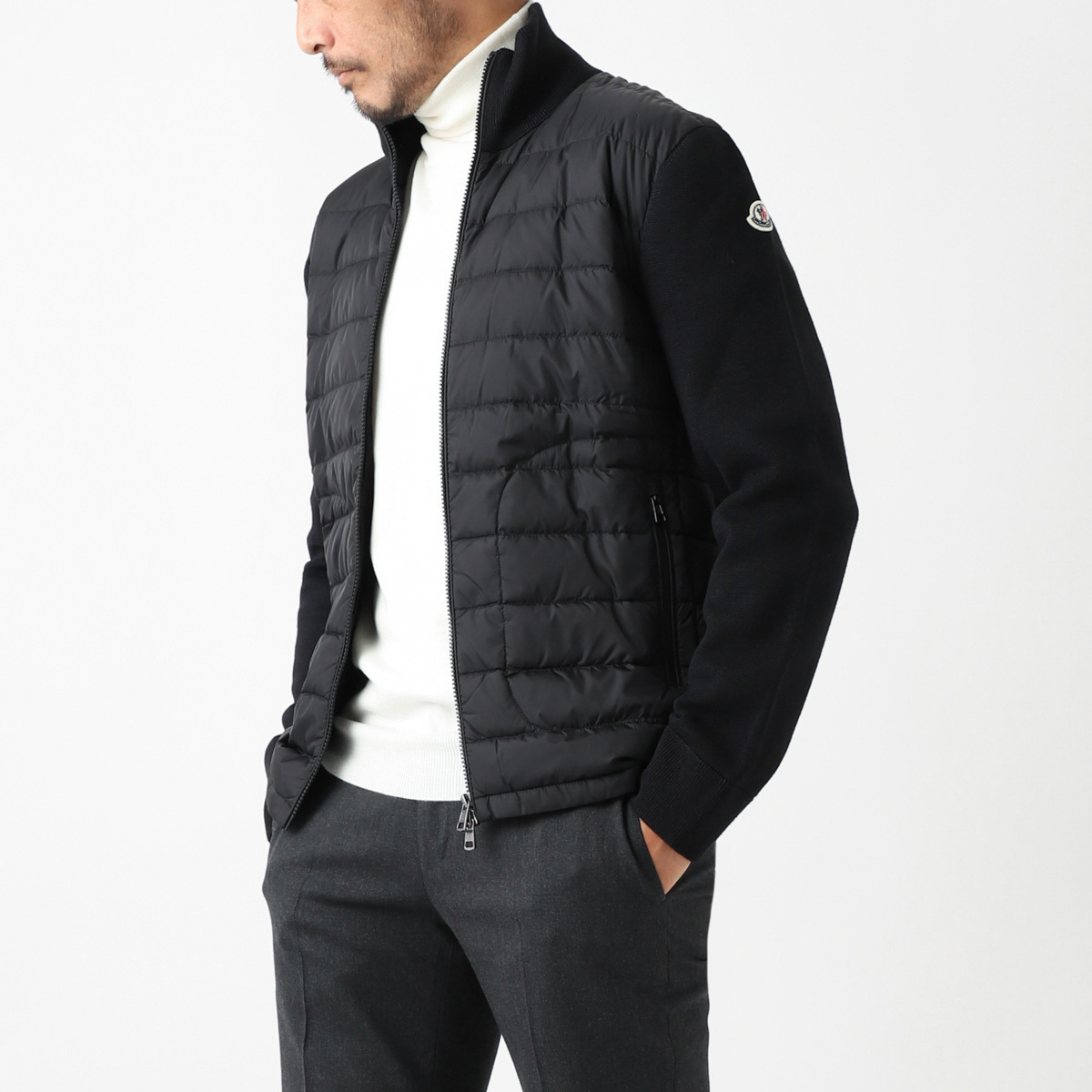MONCLER ジップアップ カーディガン 9b50700-a9341-tg