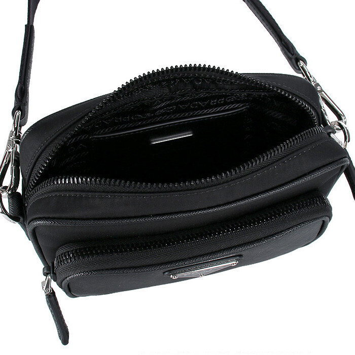 ♦PRADA♦Re-Nylon x レザー ショルダーバッグ☆