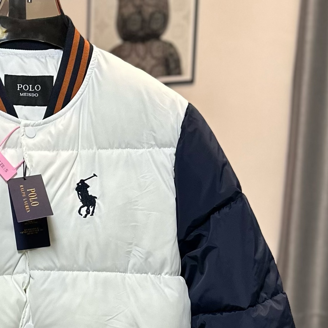 POLO  ダウンジャケット 代金引換 送料無料  おうちで試着