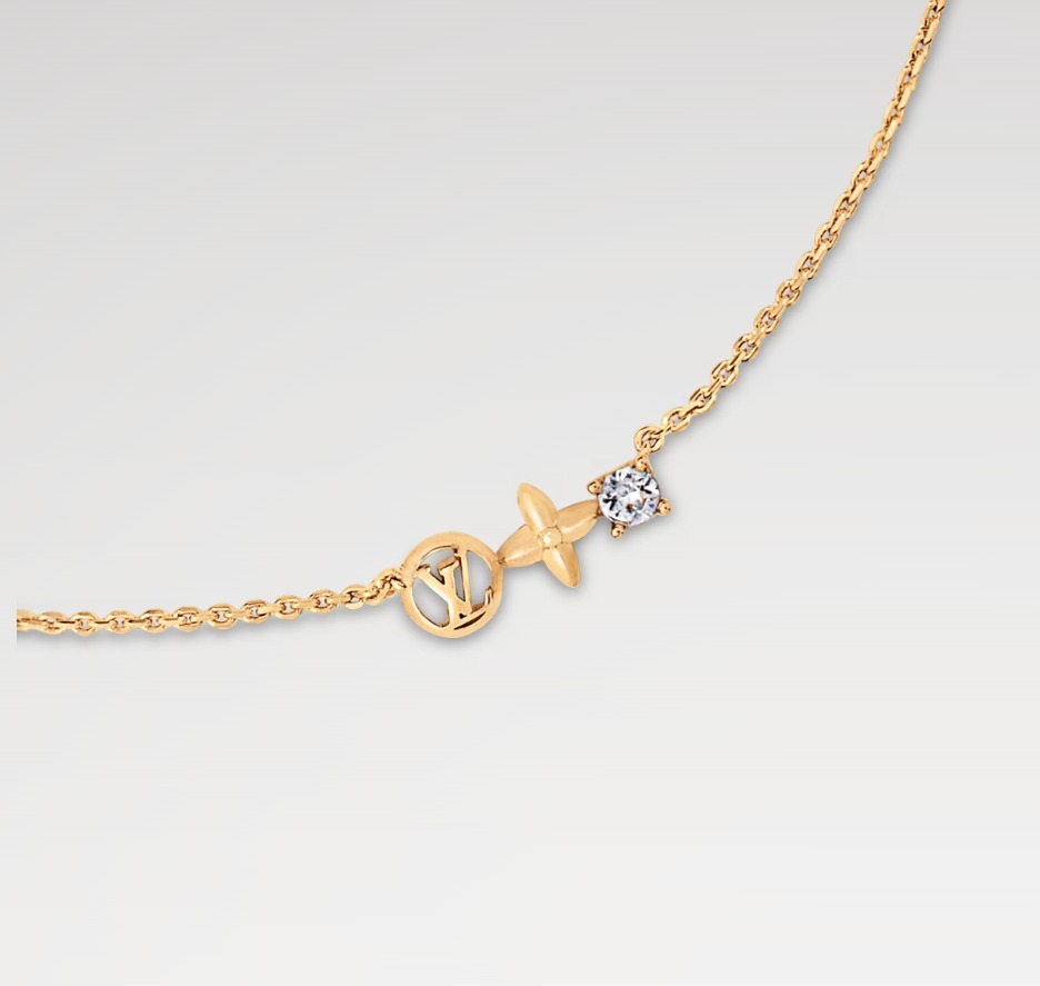 シンプルさが可愛い♪ Louis Vuitton ネックレス プティ ルイ