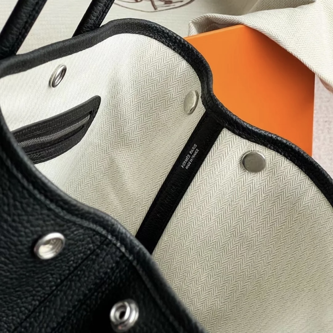 【上品カジュアル】HERMES ガーデンパーティー30 TPM トート