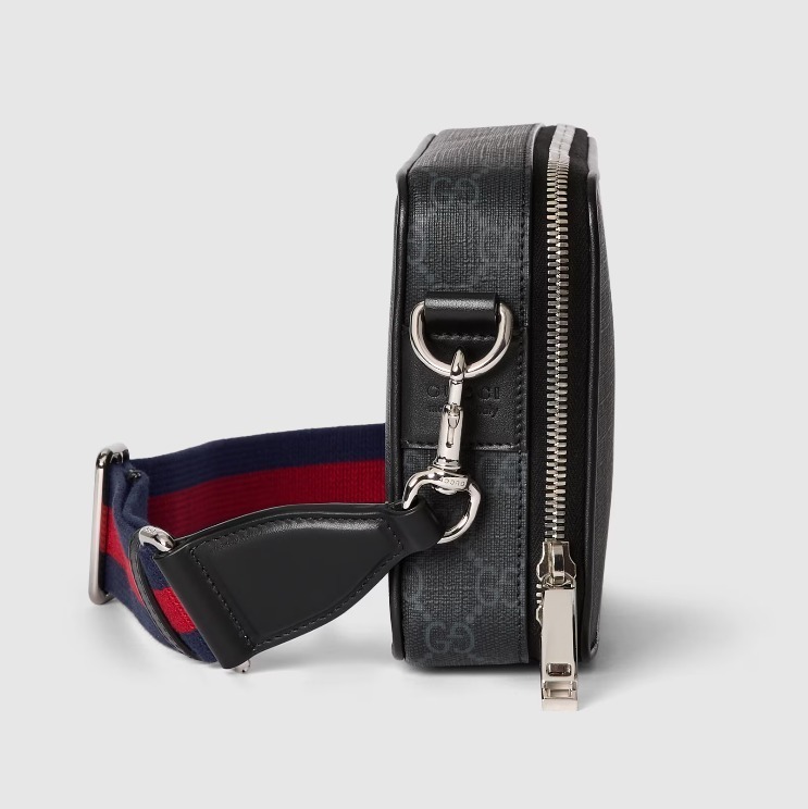 【GUCCI】〔GG ブラック〕スモール ショルダーバッグ