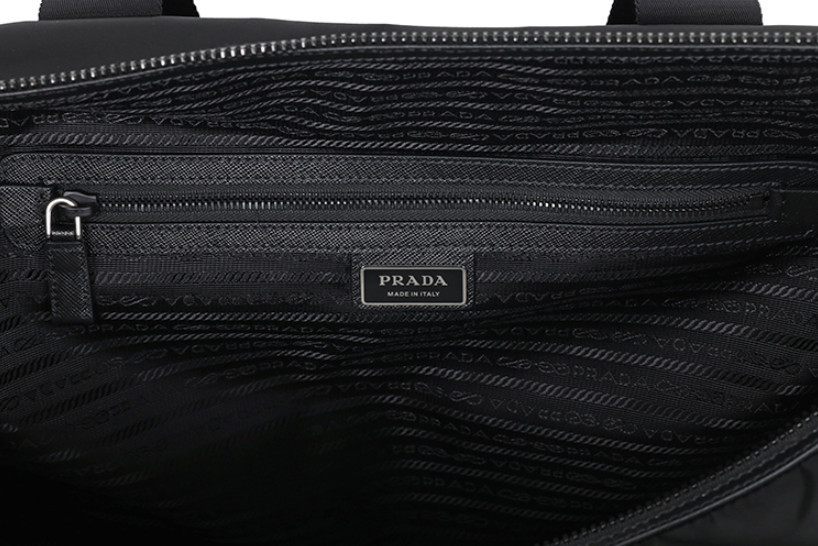 ♦PRADA♦Re-Nylonサフィアーノレザー ダッフルバッグ