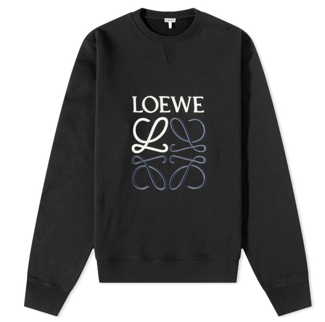 新作◆LOEWE ロエベ◆Anagram ロゴ スウェットシャツ
