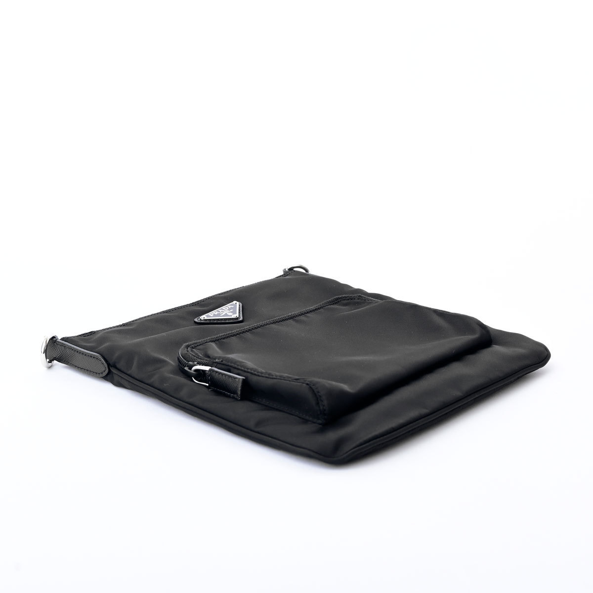 PRADA 三角 ロゴ付き ナイロン ショルダーバック 1BH716
